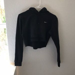 Cropped hoodie